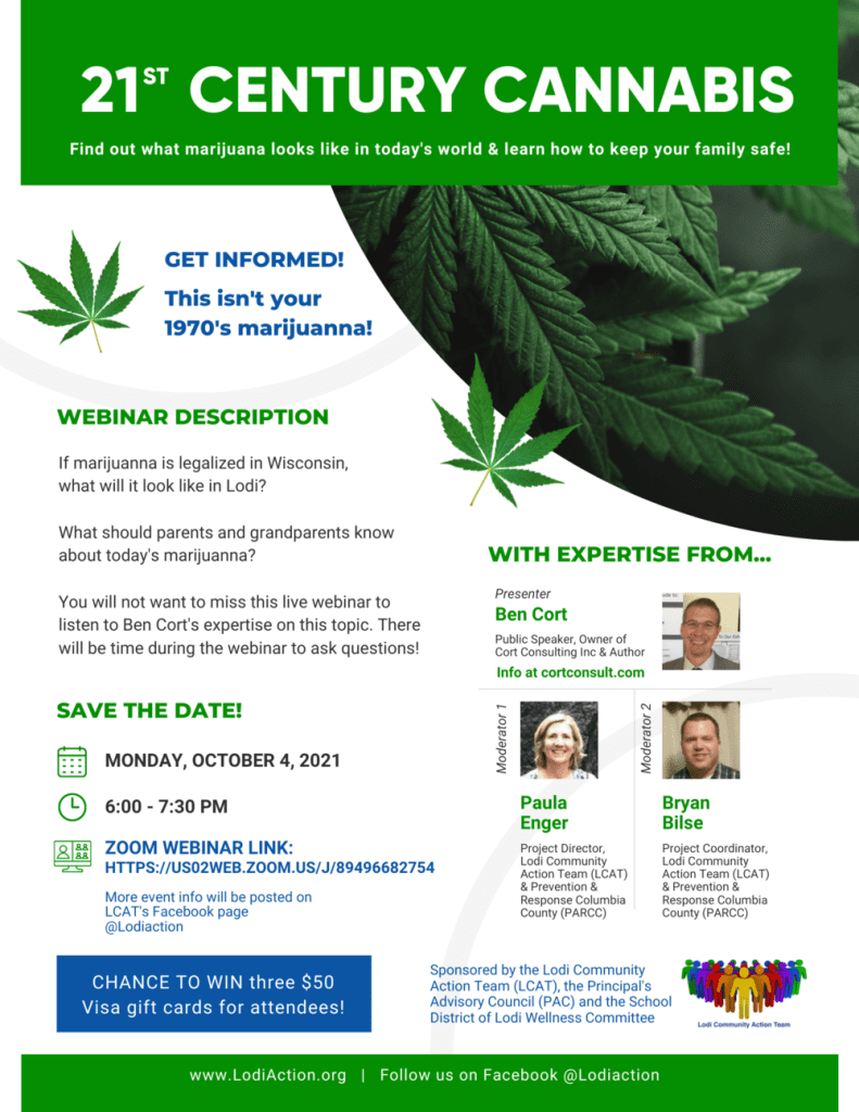 Lodi, Wisconsin Event - 21st Century Cannabis