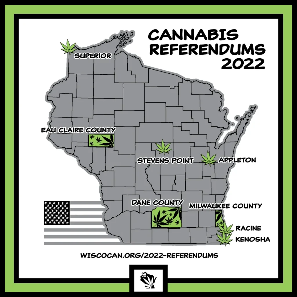2022 Wisconsin Marijuana Referendums